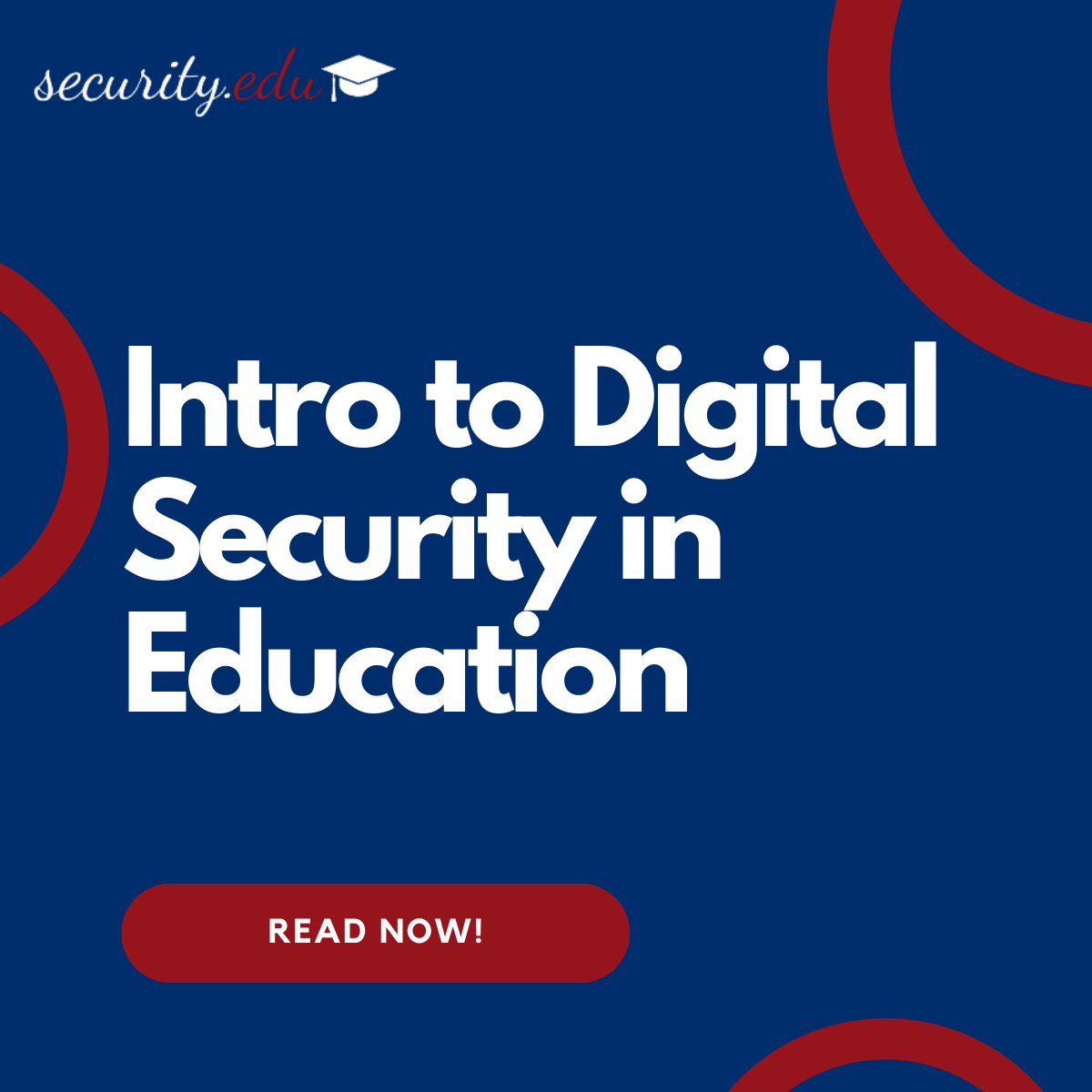 Introduction to Digital Security in Education